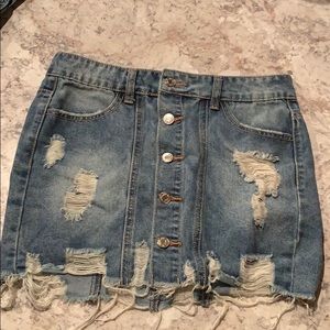Denim Skirt